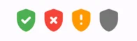 Home status icon legend