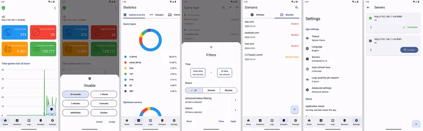 App features overview
