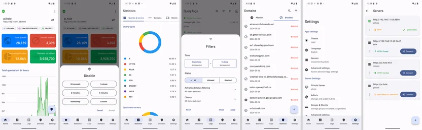 App features overview