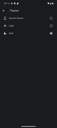 Theme pages